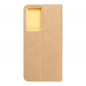 Peňaženkové puzdro LUNA Book Gold na Samsung Galaxy S21 Ultra 5G Elegant  Zlatý