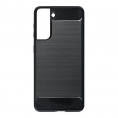 Kryt Carbon na Samsung Galaxy S21 5G Elegant  Čierny