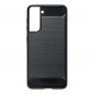 Kryt Carbon na Samsung Galaxy S21 5G Elegant  Čierny