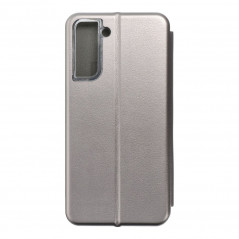 Peňaženkové puzdro Book Elegance na Samsung Galaxy S21 Plus 5G Elegant Šedý
