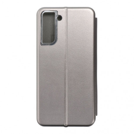 Peňaženkové puzdro Book Elegance na Samsung Galaxy S21 Plus 5G Elegant Šedý