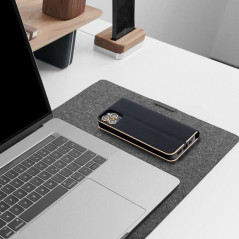 Peňaženkové puzdro LUNA Book Gold na XIAOMI Poco M3 Pro Elegant  Čierny