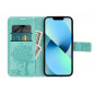 Peňaženkové puzdro MEZZO Book na Samsung Galaxy A32 LTE Strom  Zelený