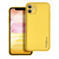 Kryt Leather na Apple iPhone 11 Žltý