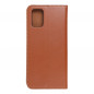 Peňaženkové puzdro Leather case SMART PRO na Samsung Galaxy A02s Elegant  Hnedý
