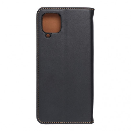 Peňaženkové puzdro Leather case SMART PRO na Samsung Galaxy A12 Elegant  Čierny 