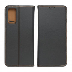 Peňaženkové puzdro Leather case SMART PRO na Samsung Galaxy A12 Elegant  Čierny 