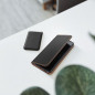 Peňaženkové puzdro Leather case SMART PRO na Samsung Galaxy A12 Elegant  Čierny 
