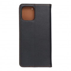 Peňaženkové puzdro Leather case SMART PRO na Apple iPhone 12 Elegant Čierny