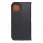 Peňaženkové puzdro Leather case SMART PRO na Apple iPhone 11 Elegant  Čierny 