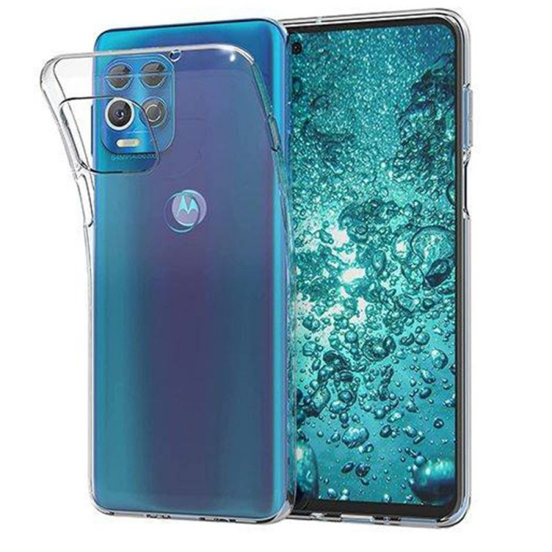 Kryt Ultra Slim 0,5mm na Motorola Edge S Transparentný