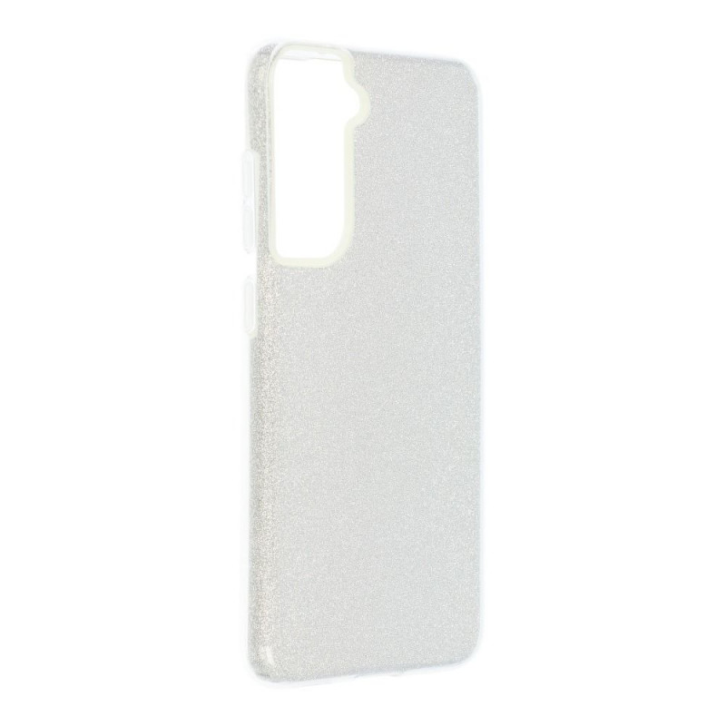 Kryt Shining na Samsung Galaxy S21 FE 5G Strieborný
