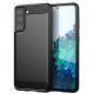 Kryt Carbon na Samsung Galaxy S21 FE 5G Elegant  Čierny