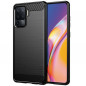 Kryt Carbon na Oppo A95 5G Elegant  Čierny