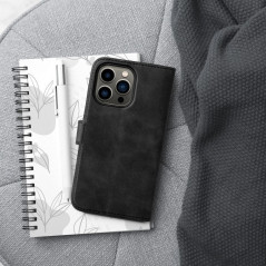 Peňaženkové puzdro TENDER Book na Apple iPhone 13 mini Čierny