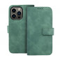 Peňaženkové puzdro TENDER Book na Apple iPhone 13 Pro Zelený