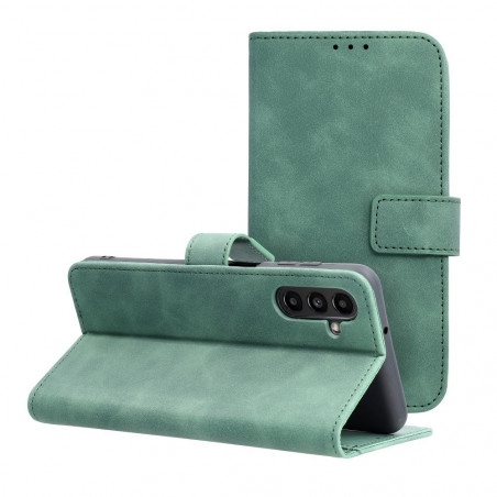 Peňaženkové puzdro TENDER Book na Samsung Galaxy A04s Zelený