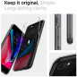 Kryt Spigen Liquid Crystal na Apple iPhone SE 2020 Krištáľovo čistý  Transparentný