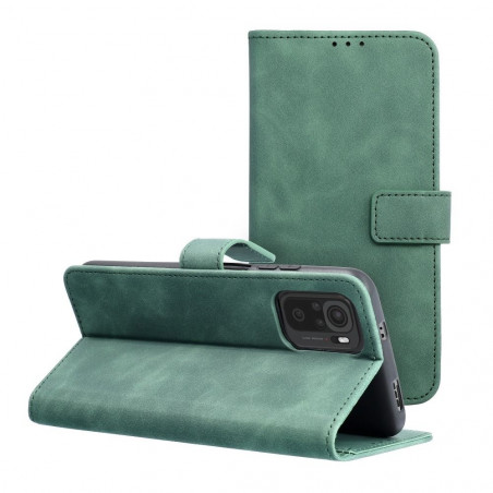 Peňaženkové puzdro TENDER Book na XIAOMI Redmi Note 10S Zelený