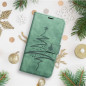 Peňaženkové puzdro MEZZO Book na XIAOMI Poco M3 Pro 5G Strom  Zelený