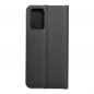 Peňaženkové puzdro LUNA Book Carbon na XIAOMI Redmi 10 2022 Uhlíkové vlákno, Elegant  Čierny