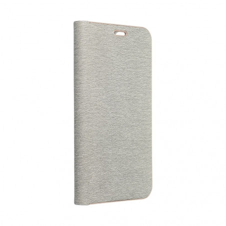 Peňaženkové puzdro LUNA Book Gold na Samsung Galaxy A04s Elegant  Strieborný