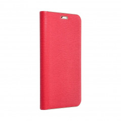 Peňaženkové puzdro LUNA Book Gold na Samsung Galaxy S22 Elegant Červený