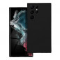 Kryt Silicone na Samsung Galaxy S22 Ultra Elegant  Čierny