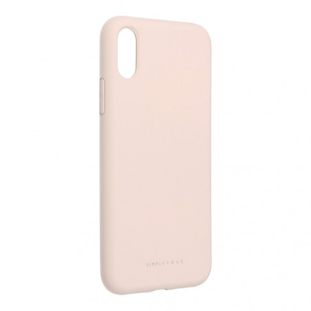Kryt Roar Space na Apple iPhone XS Jednofarebný, Elegant Ružový