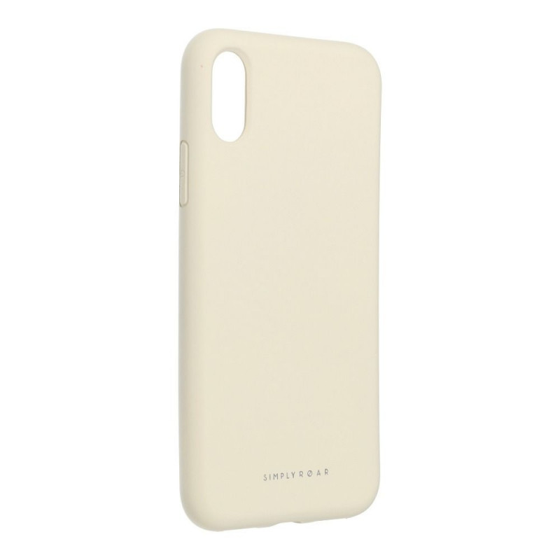 Kryt Roar Space na Apple iPhone X Jednofarebný, Elegant  Aqua White