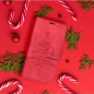 Peňaženkové puzdro MEZZO Book na XIAOMI Poco M3 Pro 5G Strom  Červený