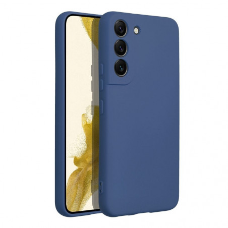 Kryt Silicone na Samsung Galaxy S22 Elegant Modrý