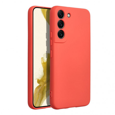 Kryt Silicone na Samsung Galaxy S22 Elegant  Broskyňový