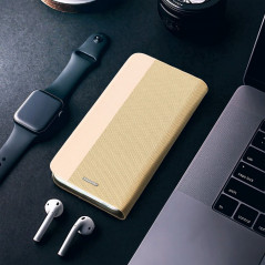 Peňaženkové puzdro Sensitive Book na Samsung Galaxy A13 LTE Zlatý