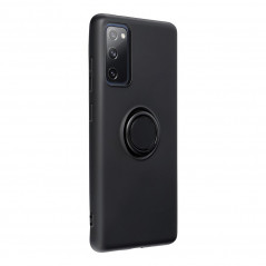 Kryt Silicone ring na Samsung Galaxy S20 FE 5G 2022 Čierny