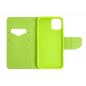 Peňaženkové puzdro Fancy Book na Samsung Galaxy A13 LTE Námornícka modrá / Limetkovo zelený