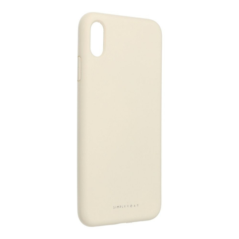 Kryt Roar Space na Apple iPhone XS Jednofarebný, Elegant  Aqua White