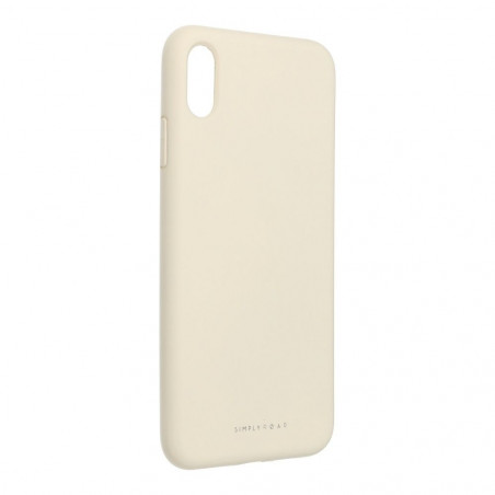 Kryt Roar Space na Apple iPhone XS Jednofarebný, Elegant Aqua White