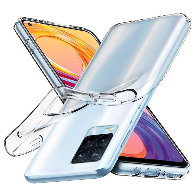Kryt Ultra Slim 0,5mm na realme 8s 5G Transparentný