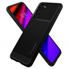 Kryt Spigen Armor na Samsung Galaxy S21 FE 5G Uhlíkové vlákno, Elegant  Čierny
