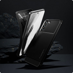 Kryt Spigen Armor na Samsung Galaxy S21 FE 5G Uhlíkové vlákno, Elegant  Čierny