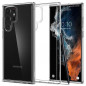Kryt Spigen Ultra Hybrid na Samsung Galaxy S22 Ultra Krištáľovo čistý  Transparentný