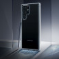Kryt Spigen Ultra Hybrid na Samsung Galaxy S22 Ultra Krištáľovo čistý  Transparentný