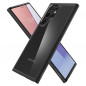 Kryt Spigen Ultra Hybrid na Samsung Galaxy S22 Ultra Krištáľovo čistý  Matná čierna