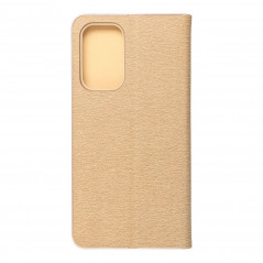 Peňaženkové puzdro LUNA Book Gold na Samsung Galaxy A33 Elegant Zlatý