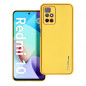 Kryt Leather na XIAOMI Redmi 10 Žltý