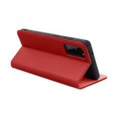 Peňaženkové puzdro Leather case SMART PRO na Samsung Galaxy A33 Elegant  Vinovo červený