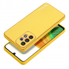 Kryt Leather na Samsung Galaxy A33 Žltý