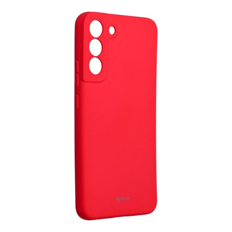 Kryt Roar Colorful Jelly na Samsung Galaxy S22 Plus Žiarivý ružový