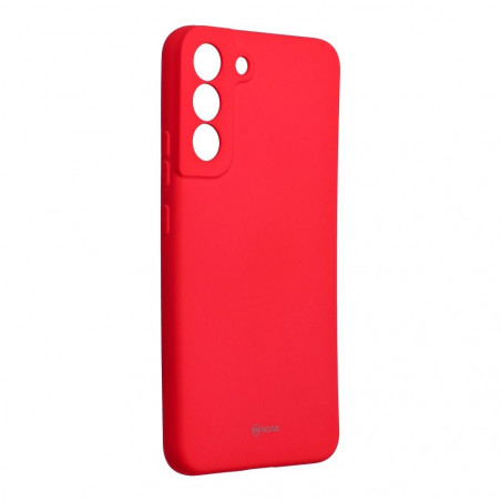 Kryt Roar Colorful Jelly na Samsung Galaxy S22 Plus Žiarivý ružový